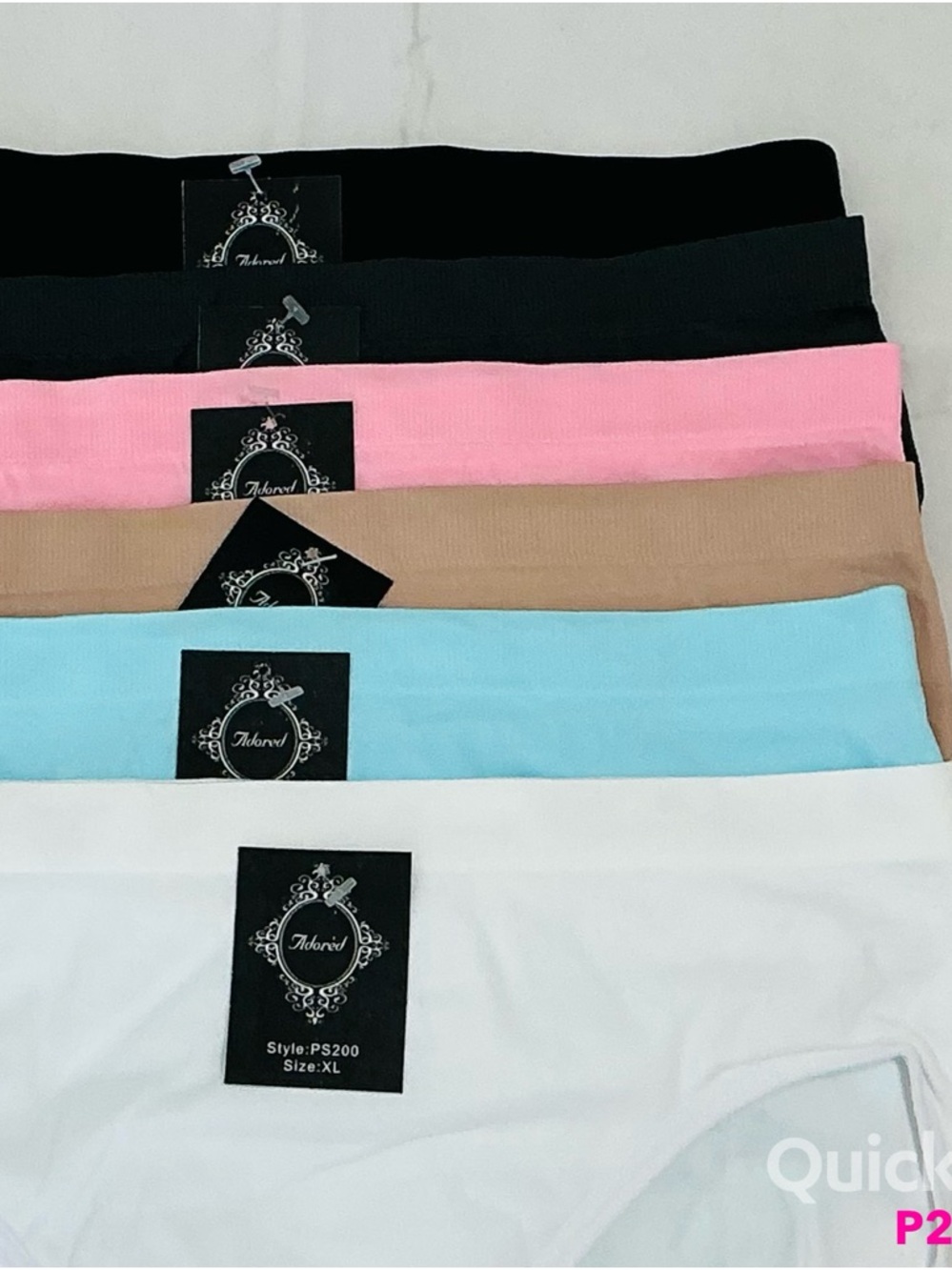 sz XL - 6-pk Seamless Sport Panties